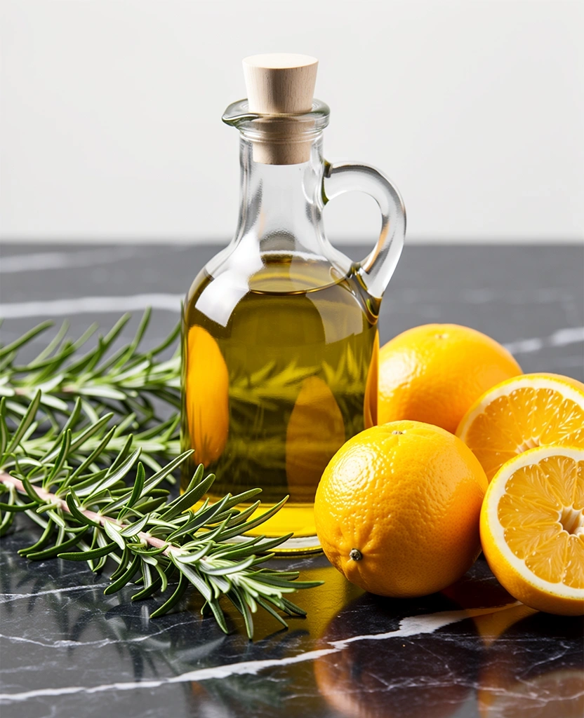 Ingredienti freschi mediterranei